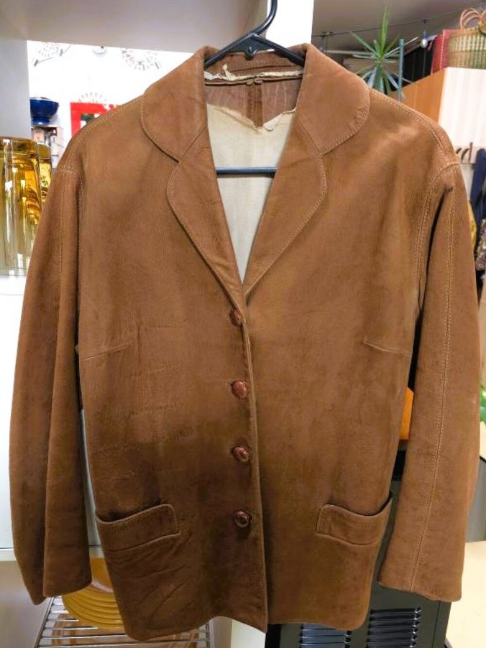 Women's Vintage 60s Suede Jacket